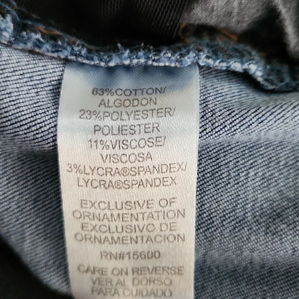 Democracy Straight Fit Denim Jeans Sz 10 - Picture 7 of 7